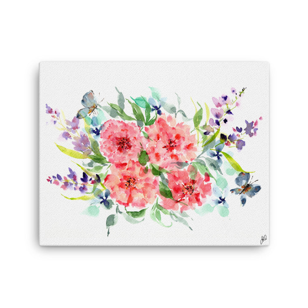 Lush Butterfly Garden