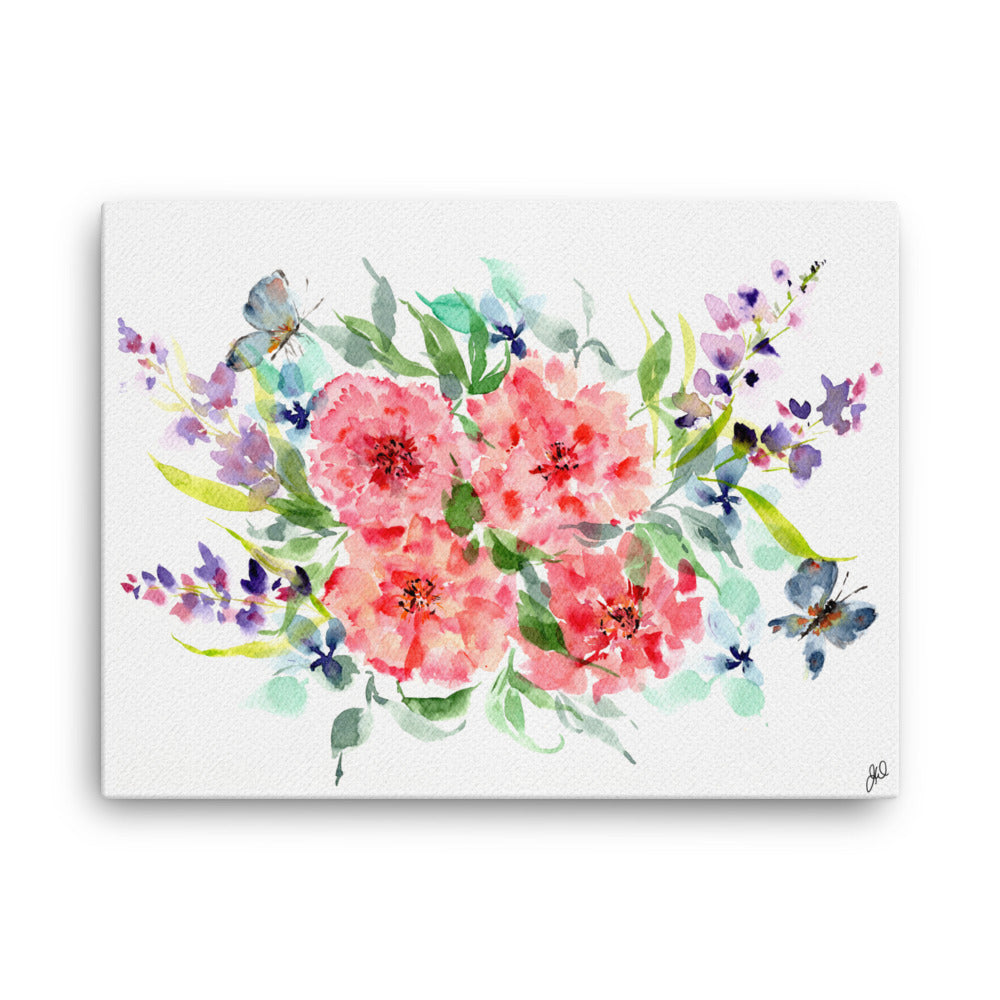 Lush Butterfly Garden
