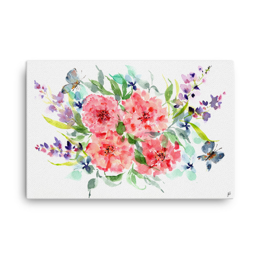 Lush Butterfly Garden
